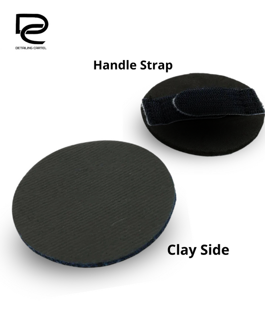 [Clay Disc 6] Round Decontamination Pad with Velcro 6" Diameter