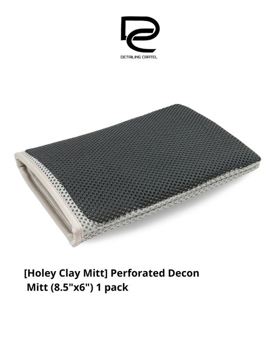 [Holey Clay Mitt] Perforated Decon Mitt (8.5"x6") 1 pack