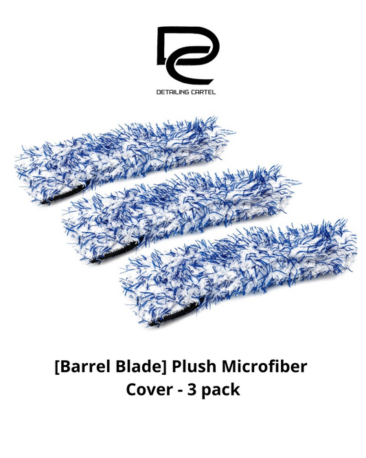 [Barrel Blade] Plush Microfiber Cover - 3 pack