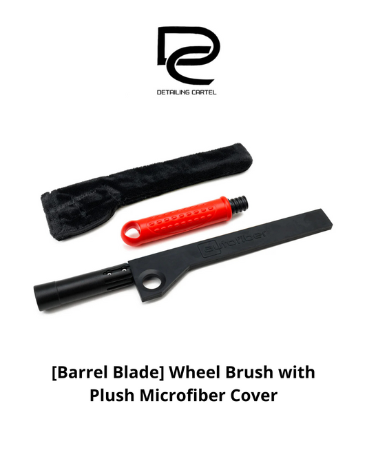 [Barrel Blade] Wheel Brush with Scrub Ninja Cover (Aggressive Scrub)